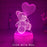 3D LED Acrylic Night Light – USB Neon Lamp for Room & Gifts