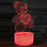 3D LED Acrylic Night Light – USB Neon Lamp for Room & Gifts